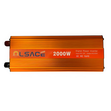 Перетворювач напруги інвертор OLSACE 2000W 12-220V Power Inverter Автомобільний перетворювач PrintsPersii-8252 фото