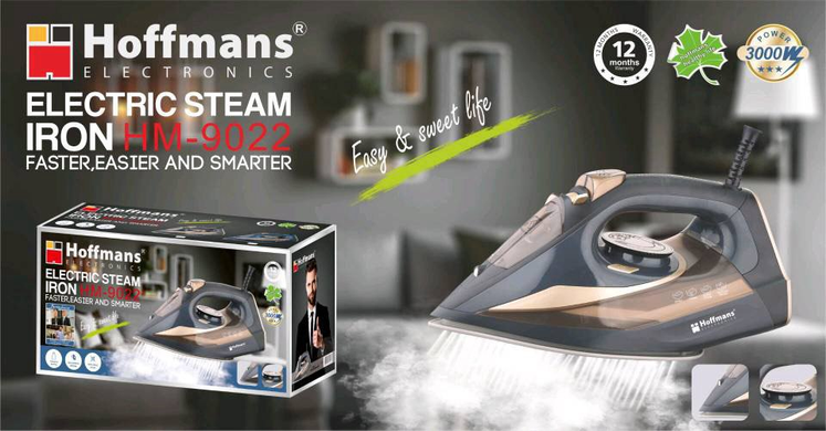 Праска Hoffmans 3000W HM-9022 MagnitoptTopD-11253 фото