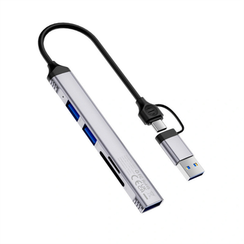 HUB USB C 5 in 1 &mdash; WiWU ZOLO Wi-HB003 Kmt5TopD-000081379 фото