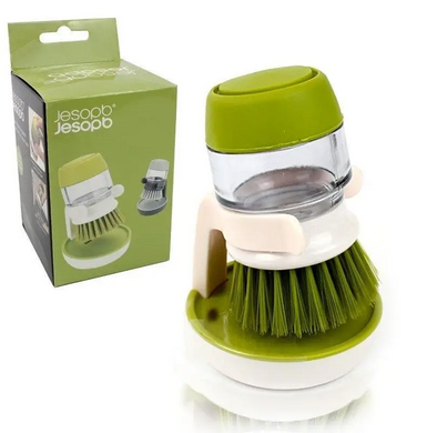 Щітка для миття посуду з дозатором для миючого засобу Soap Brush yAka-pr88403 фото