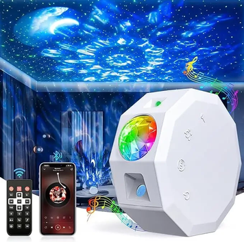 Проектор звездного неба Galaxy Projector Light KX-668RF GmaksTopD-KX-668RF фото