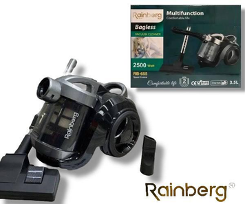 Пилосос Rainberg RB-655 колбовий з турбощіткою 3,5L - 2500W RainbergTopD-RB-655 фото