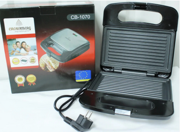 Сендвічниця Sandwich Maker Crownberg CB 1070 Wimpeksik-CB-1070 фото