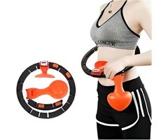 Обруч масажний Хула Хуп для схуднення Never Falling Slimming Hula Hoop Grant-6700 фото