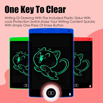 Детский планшет для рисования wellywell Графический с LCD экраном 8.5 Venera7kmTopD-VEN03918INC фото