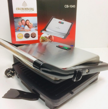 Прижимной контактный электрический гриль Crownberg CB-1045 2000W Wimpeksik-CB1045 фото