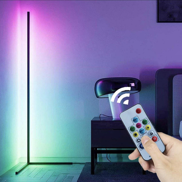 Напольная угловая светодиодная RGB Stand лампа с пультом светильник от сети 140 см KaramanTopD-ma150 фото