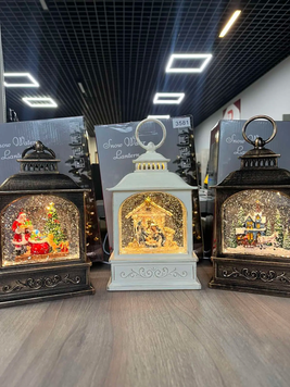 Новогодний музыкальный фонарь ночник с подсветкой Xmas 24072D OptDropTopD-sp3581 фото