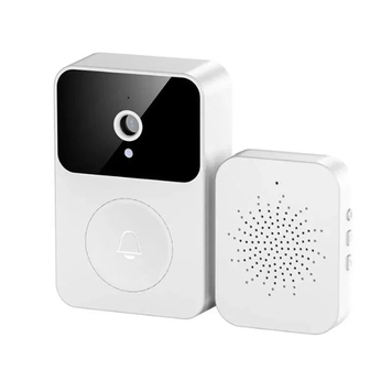 Домофон з камерою WiFi та датчиком руху Doorbell X9 / Розумний дверний відеодомофон для дому Venerka-VEN0363 фото