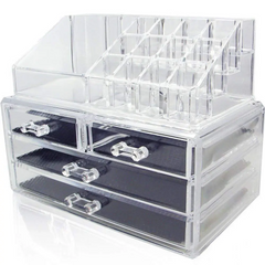 Акриловий органайзер для косметики Cosmetic Storage Box yAka-pr65638426 фото