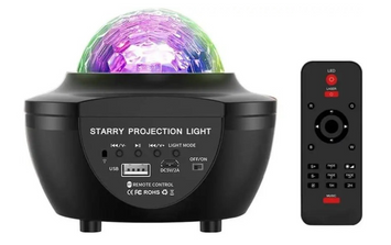 Зірковий проектор нічник Галактика з колонкою Bluetooth LY-427 від USB And-2798 фото