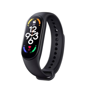 Розумний фітнес браслет, смарт годинник smart band m7 чорний Jampiksik-15900 фото