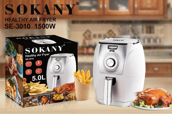 Аерофритюрниця Sokany SE-3010 TopkitchenTopD-SE-3010 фото