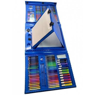 Набор для рисования с мольбертом Art Set 208 предметов Синий 00000038 фото