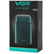 Електробритва VGR Professional Men's Shaver V-390 Green - стильна та зручна бритва для професійного