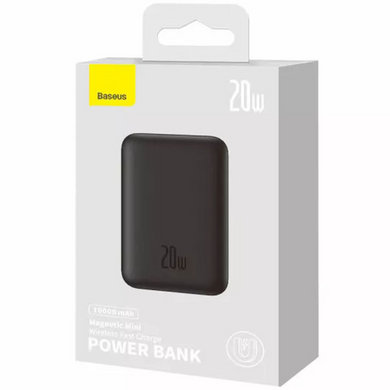 Портативний зарядний пристрій Power Bank Baseus Magnetic Mini 20W з БЗУ 10000 mAh Wimpeksik-PPCX020001 фото