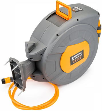 Автоматическая садовая катушка с шлангом для полива 1/2" 20 м Powermat PM-ABNW-20M OptDropTopD-MA-176 фото Автоматическая садовая катушка с шлангом для полива 1/2" 20 м Powermat PM-ABNW-20M OptDropTopD-MA-176 фото
