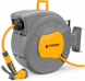 Автоматическая садовая катушка с шлангом для полива 1/2" 20 м Powermat PM-ABNW-20M