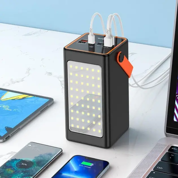 Повербанк с фонарем 90000mAh 22.5W Hoco J107 Super 333Wh OptDropTopD-J107 фото