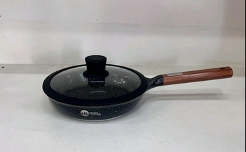 Сковорода з кришкою з антипригарним гранітним покриттям Higher Kitchen НК-319 28 см ZPTopD-НК-319 фото
